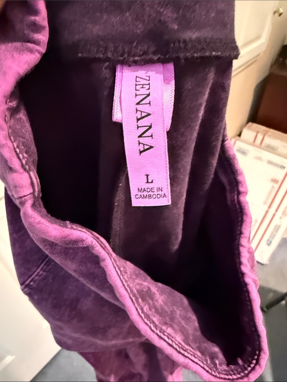 Zenana Outfitters High-Waist Leggings & bike shorts 4 piece lot like new - Picture 2 of 5